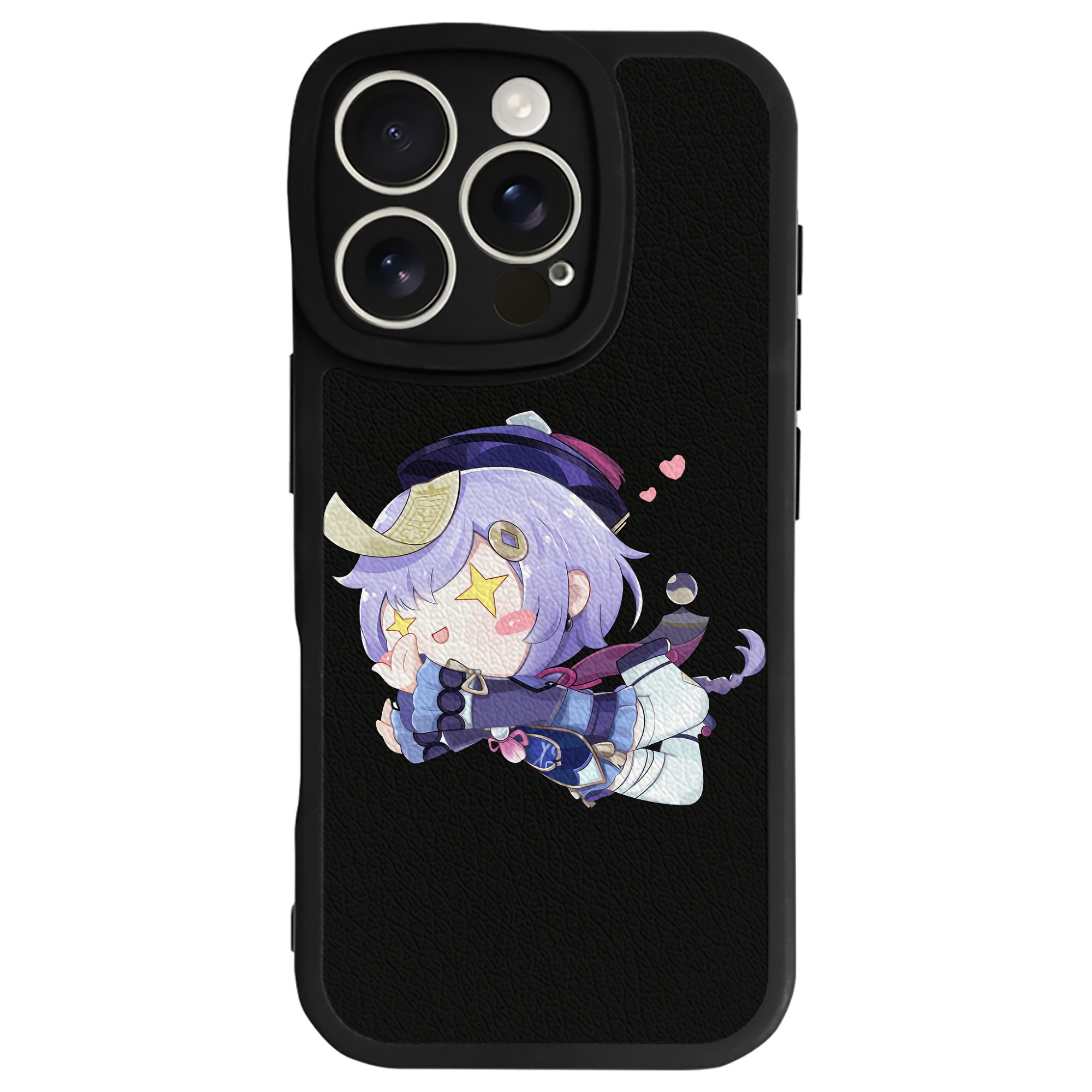 げんし神 七七 なな  genshin Nana 【iPhone 16シリーズ対応】シリコンスマホケース（レザー調） 材質：シリコン